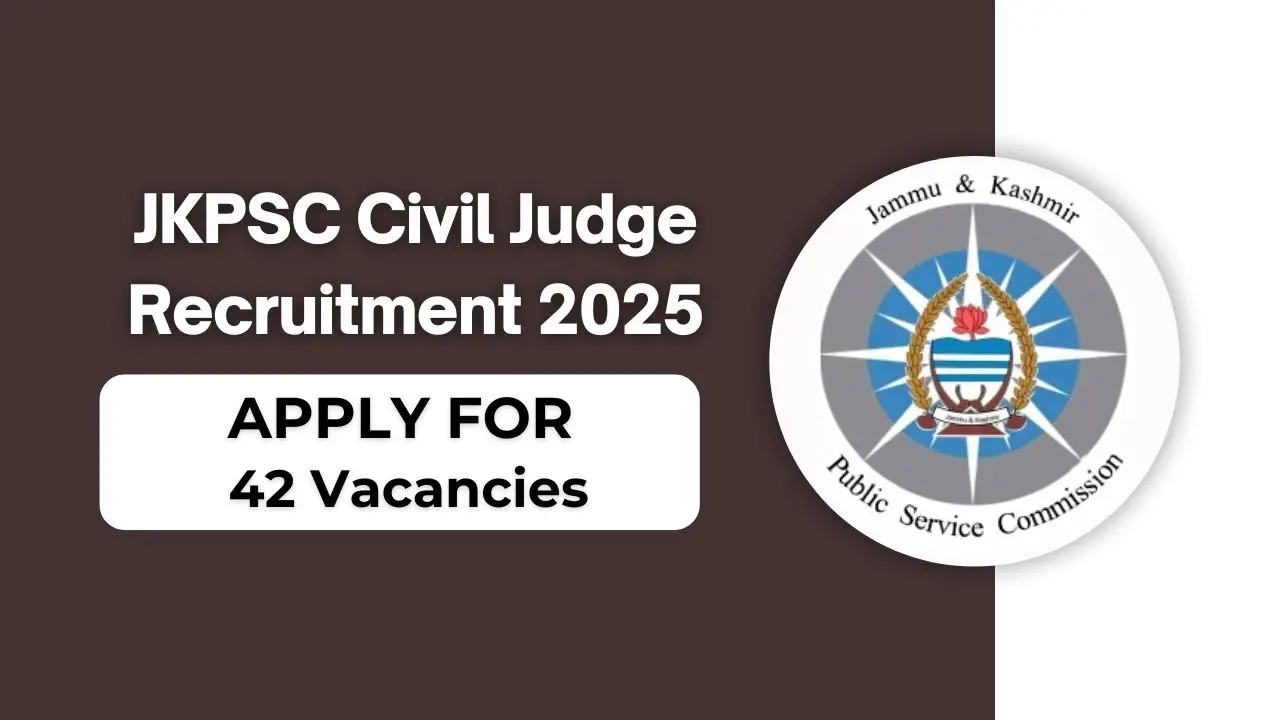 JKPSC Civil Judge Recruitment 2025