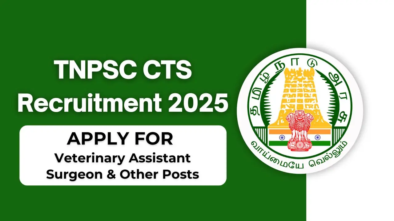 TNPSC CTS Recruitment 2025