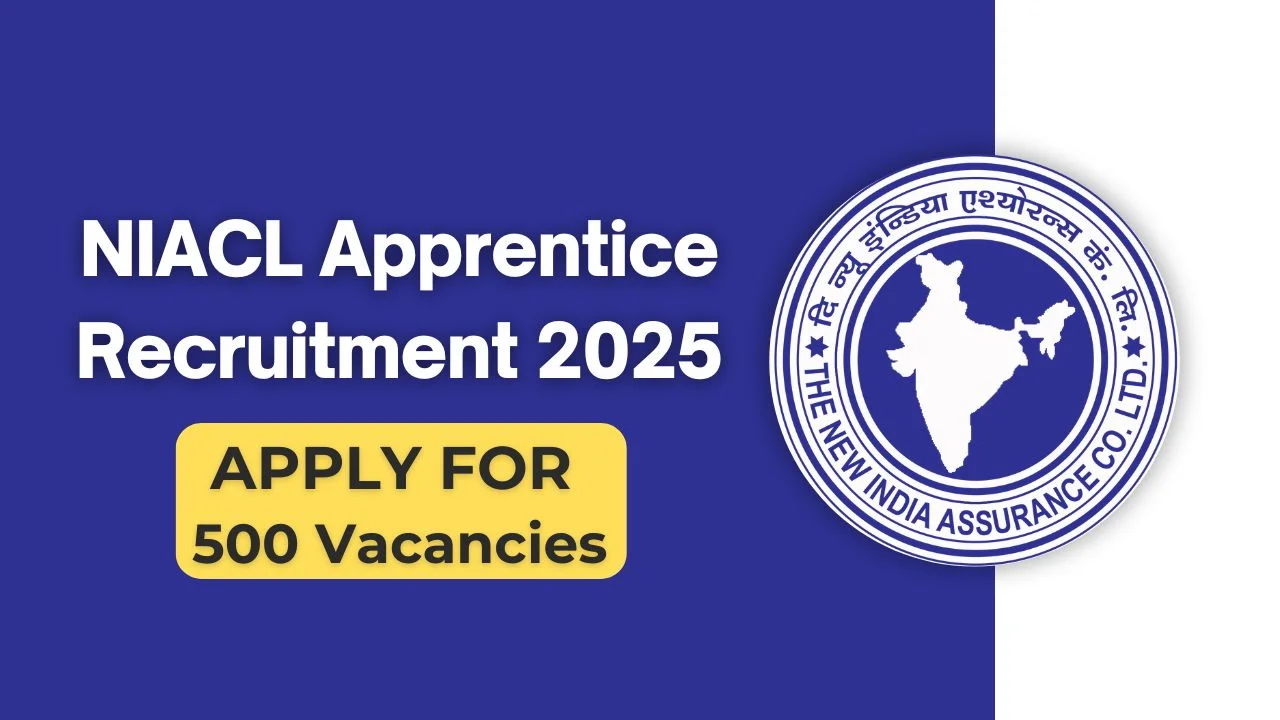 NIACL Apprentice Recruitment 2025